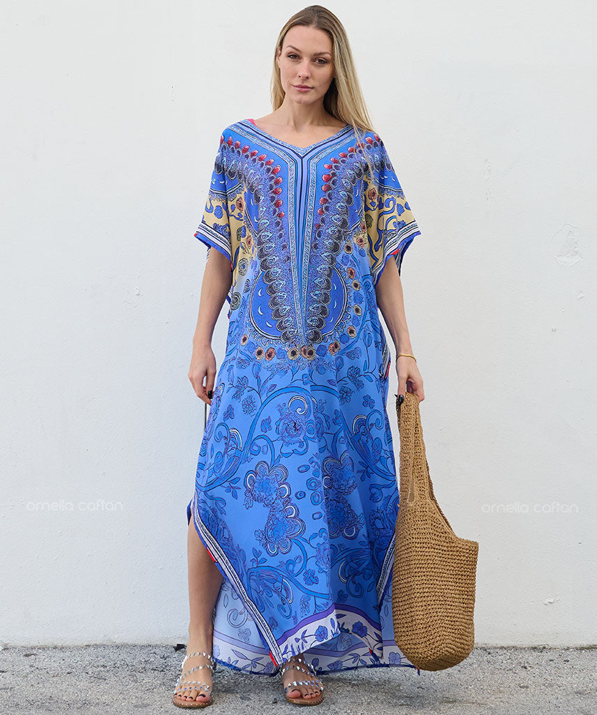 Kaftan Vibrações - Bali | Gata Raposa™