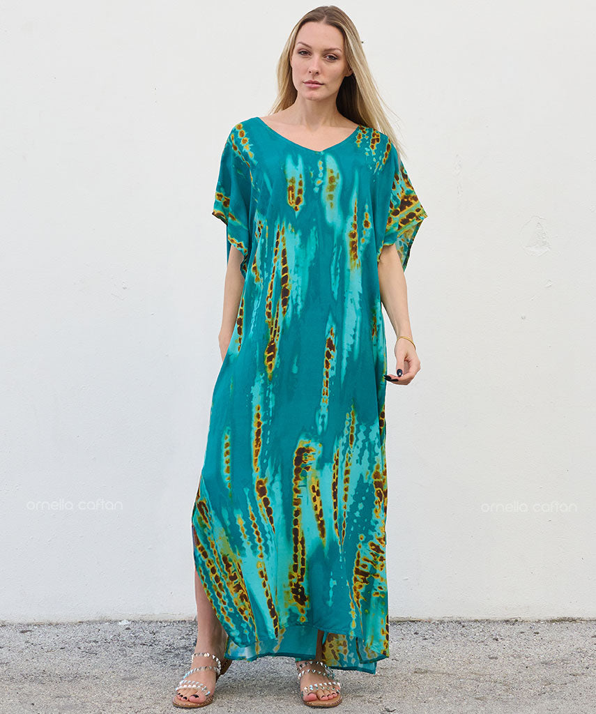 Kaftan Vibrações - Tropicália | Gata Raposa™