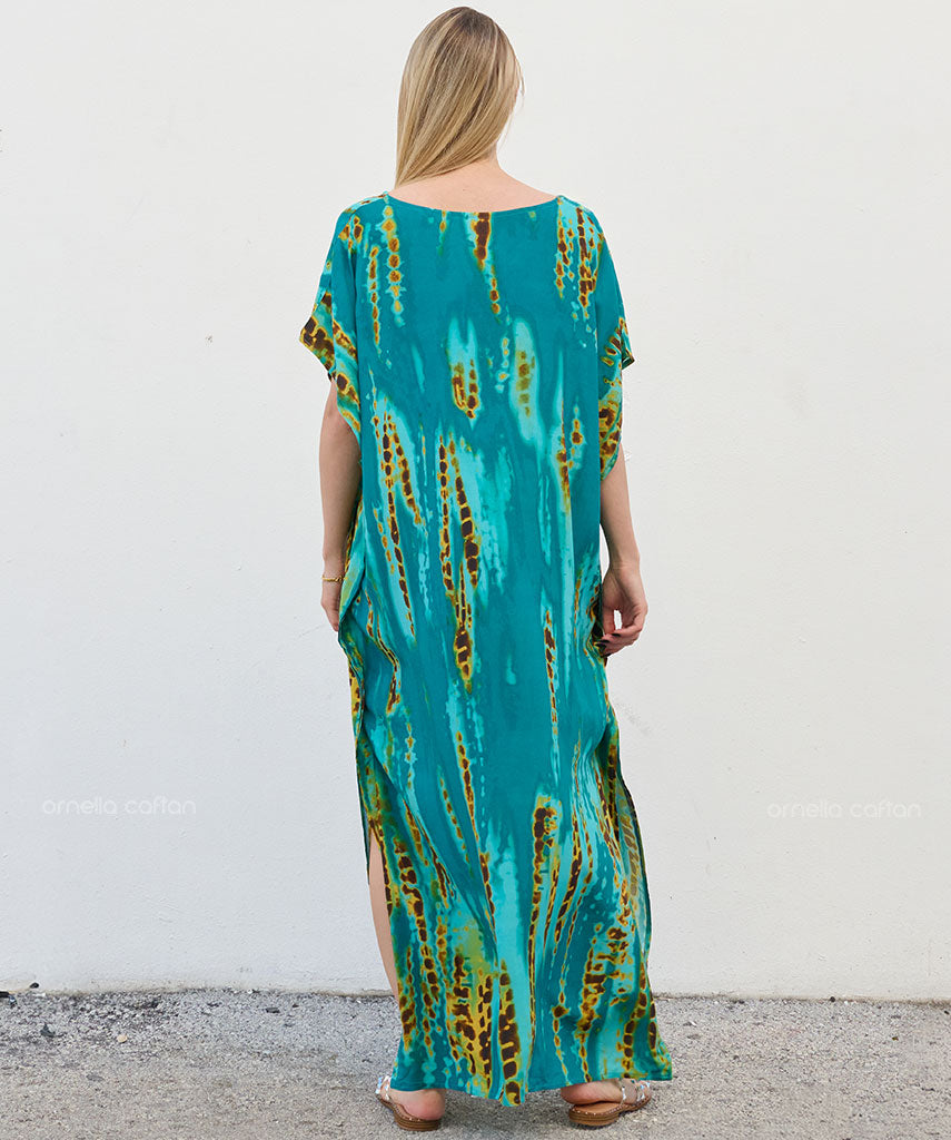 Kaftan Vibrações - Tropicália | Gata Raposa™
