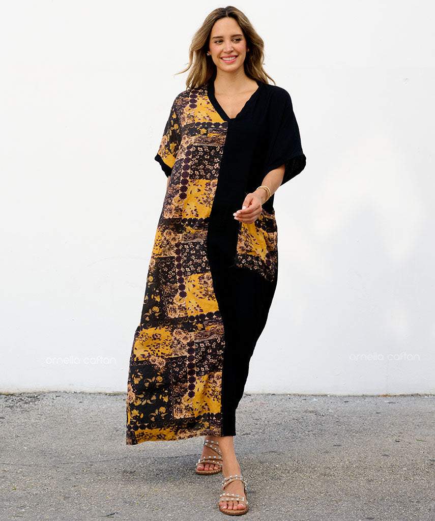 Vestido Kaftan Siena – Gata Raposa™