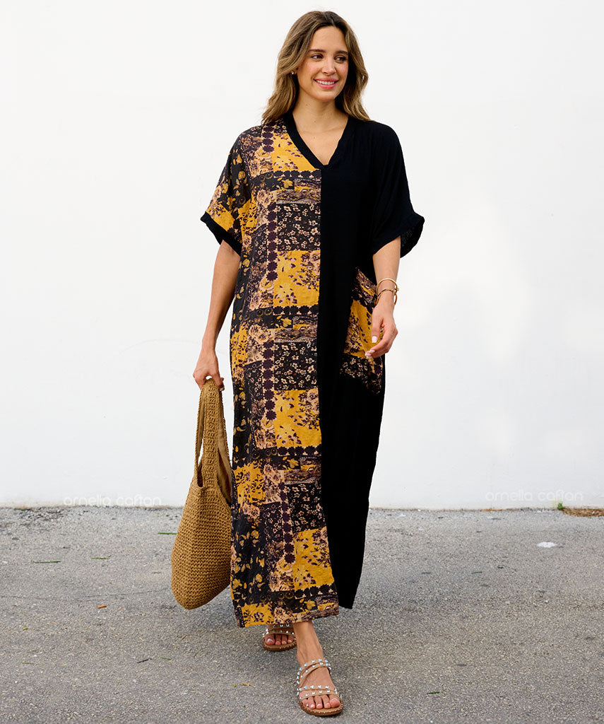 Vestido Kaftan Siena – Gata Raposa™