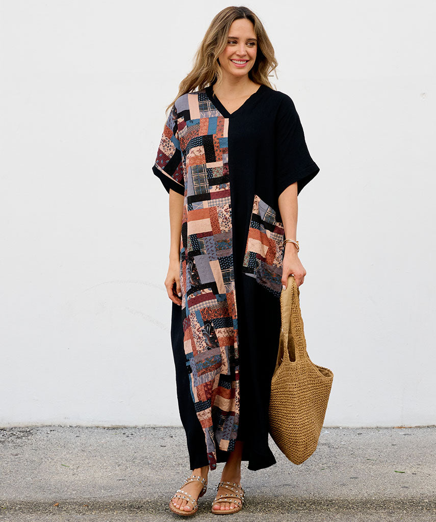 Vestido Kaftan Verona - Gata Raposa™