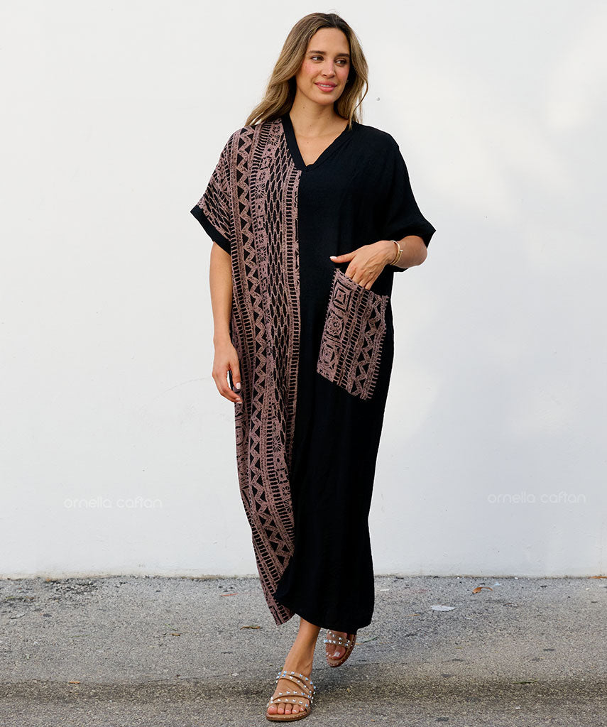 Vestido casual com um bolso - Gata Raposa™