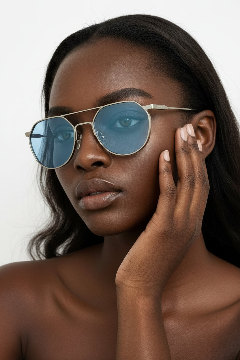 Óculos de Sol Melina — Elegância Moderna com Proteção Premium
