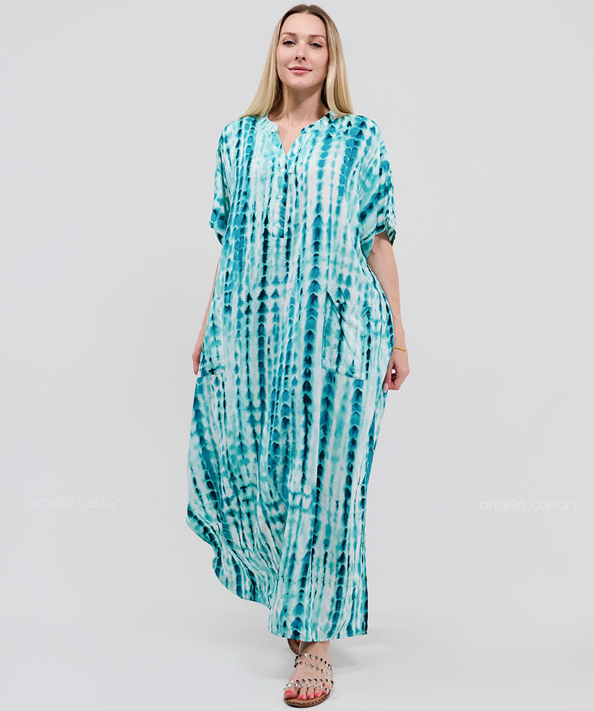 Kaftan Botânica — Maré | Gata Raposa™