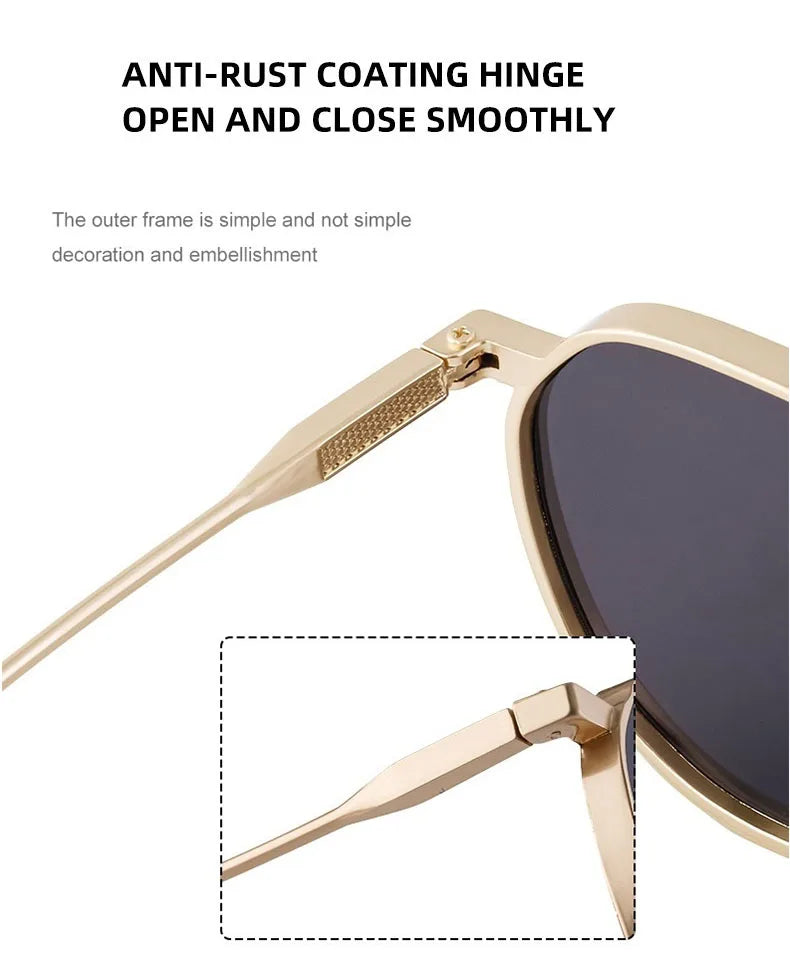 Óculos de Sol Melina — Elegância Moderna com Proteção Premium