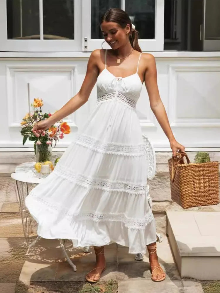 Vestido boho feminino Viena