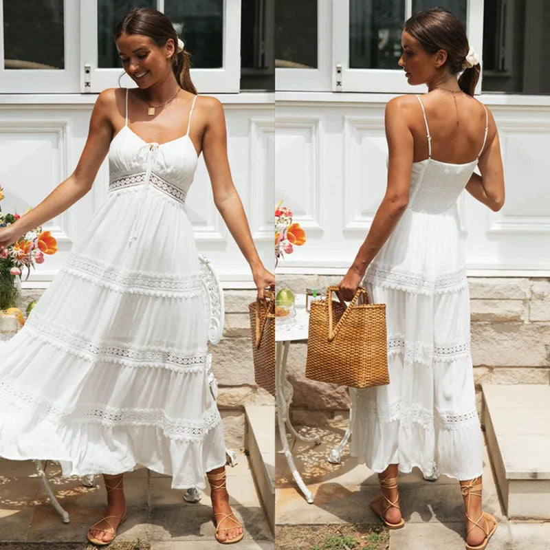 Vestido boho feminino Viena