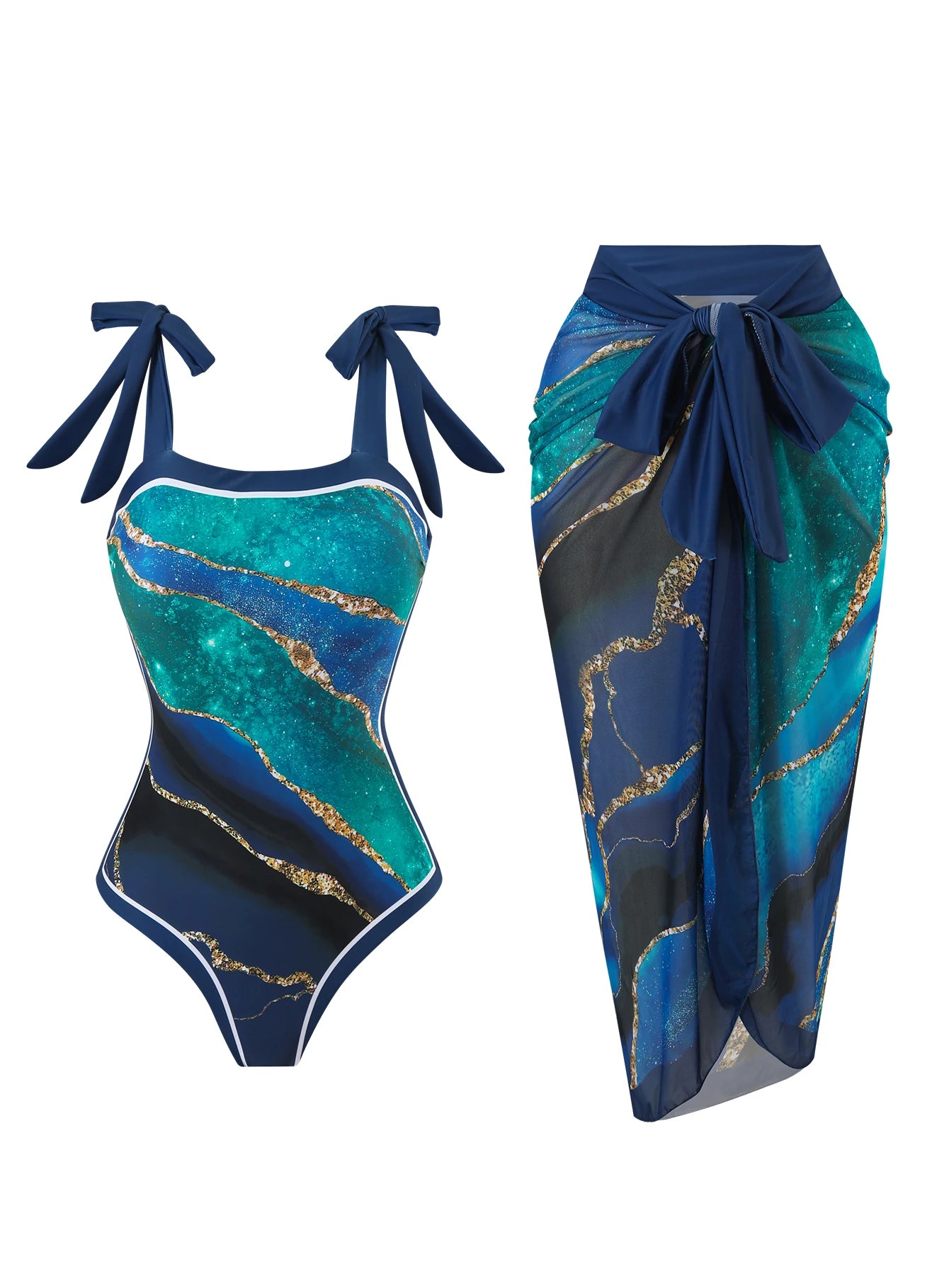 Conjunto Maiô e Saída de Praia Campos