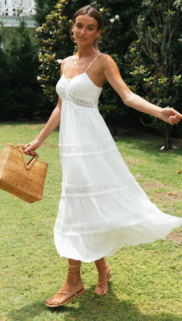 Vestido boho feminino Viena