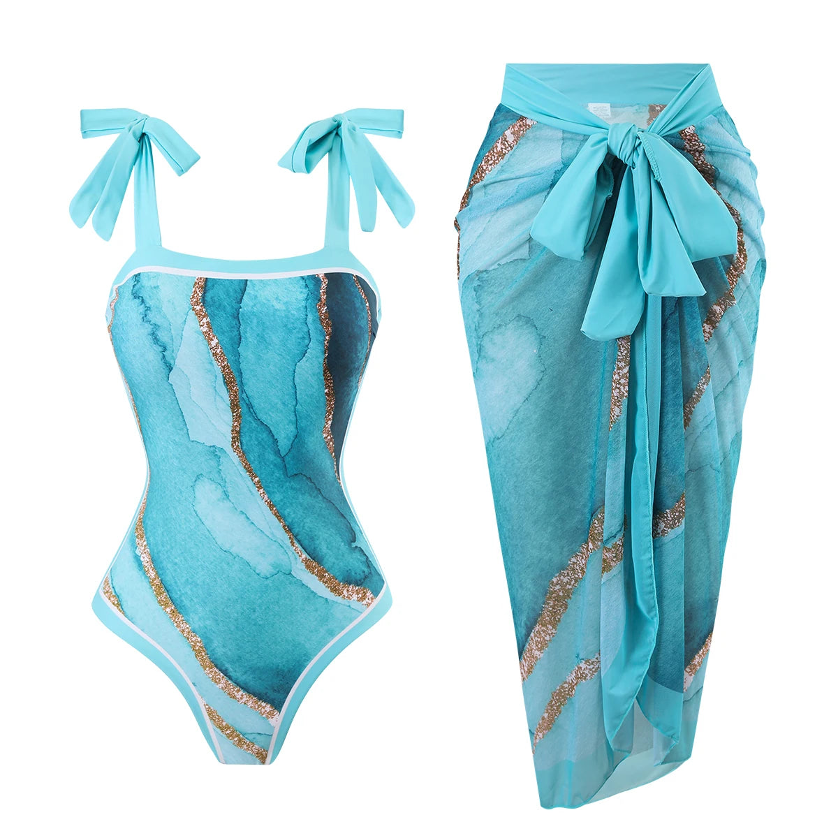 Conjunto Maiô e Saída de Praia Campos
