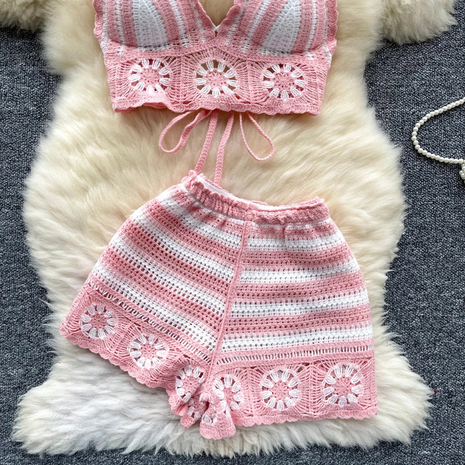 Conjunto Crochet Alma