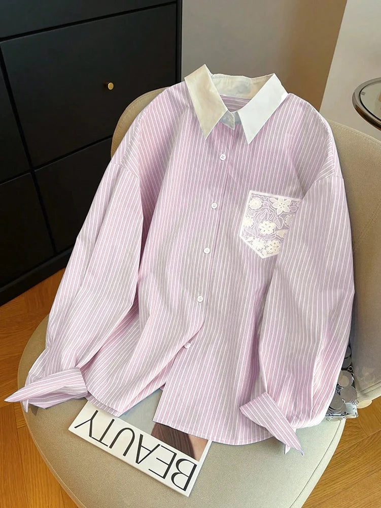 Camisa Feminina Manga longa - Aurora