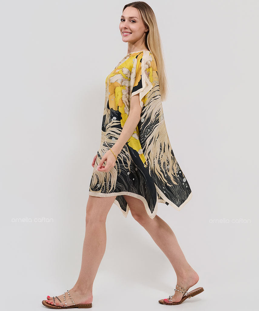 Kaftan Riviera — Miel | Gata Raposa™