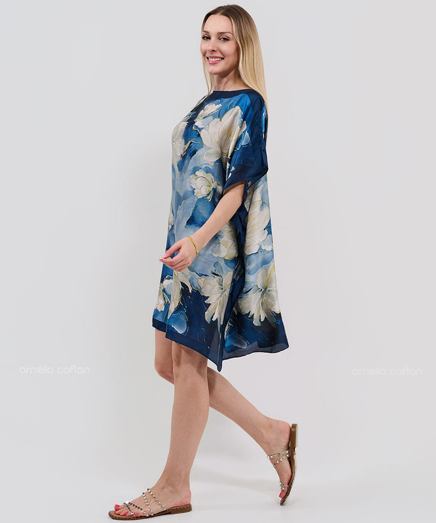 Kaftan Riviera — Azure | Gata Raposa™