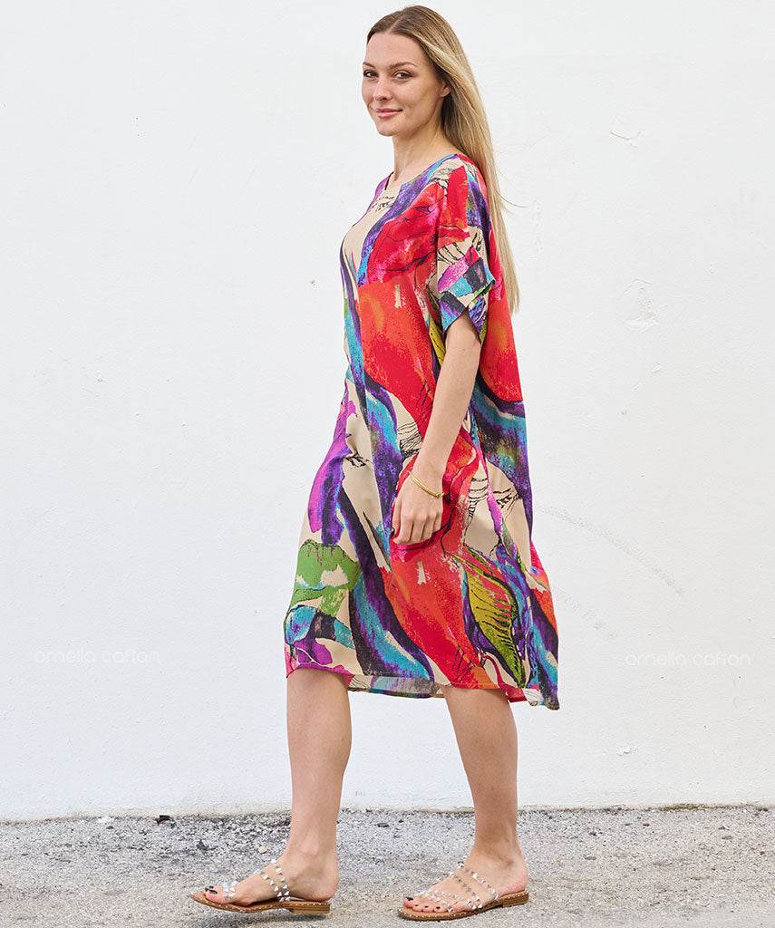 Kaftan Saara — Flora | Gata Raposa™