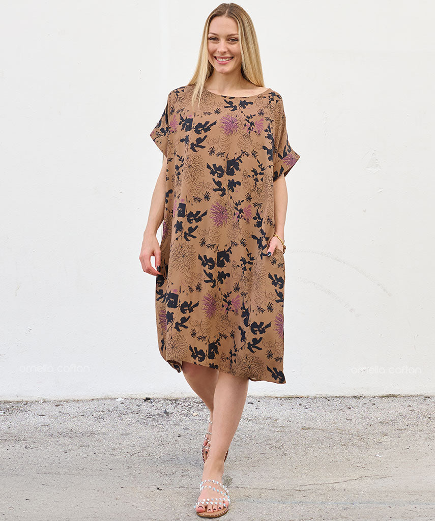 Kaftan Saara — Safari | Gata Raposa™