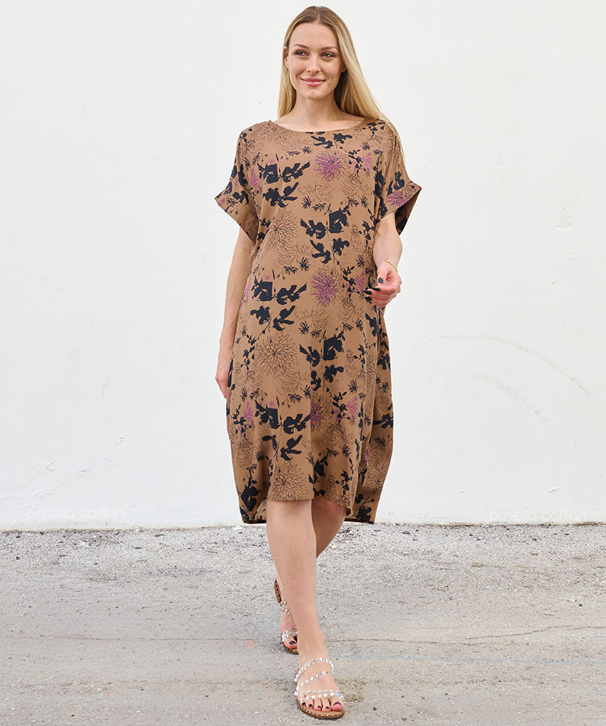 Kaftan Saara — Safari | Gata Raposa™