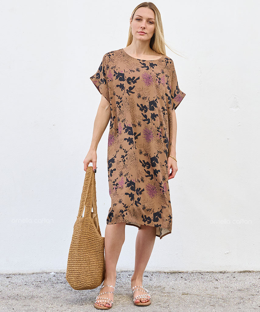 Kaftan Saara — Safari | Gata Raposa™
