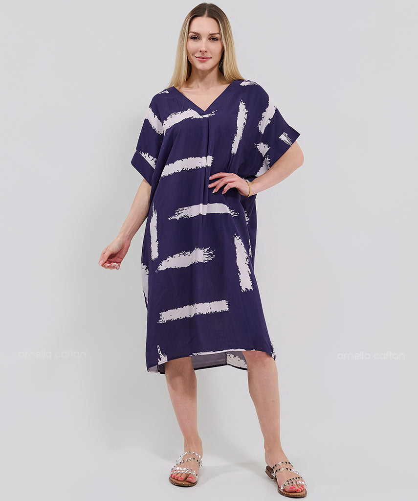 Kaftan Saara — Lavanda | Gata Raposa™