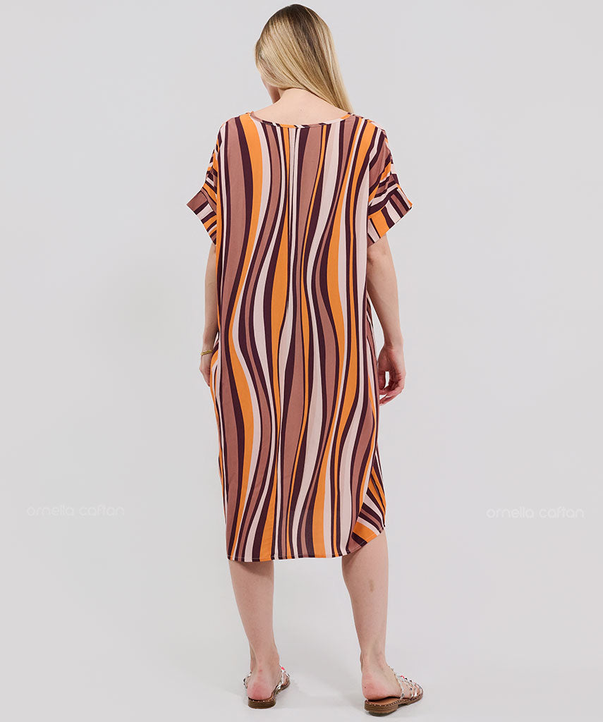Kaftan Saara — Savana | Gata Raposa™