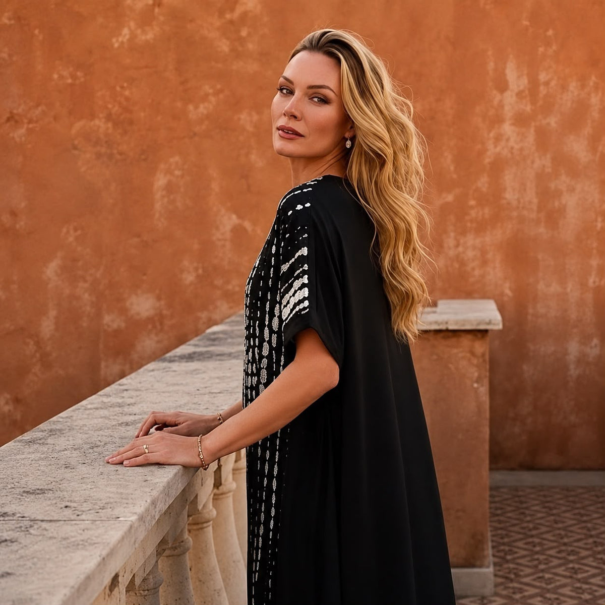 Vestido Kaftan Luary – Gata Raposa™