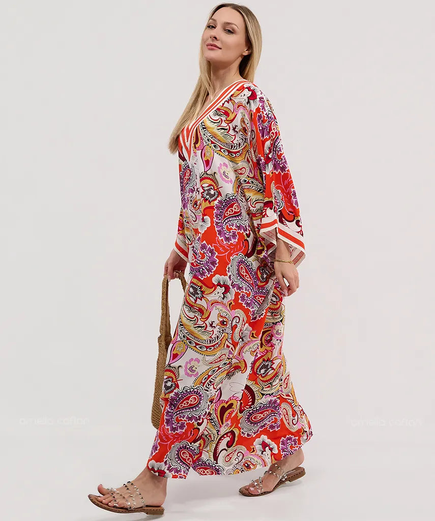 Kaftans Étoile | Garnet – Gata Raposa™
