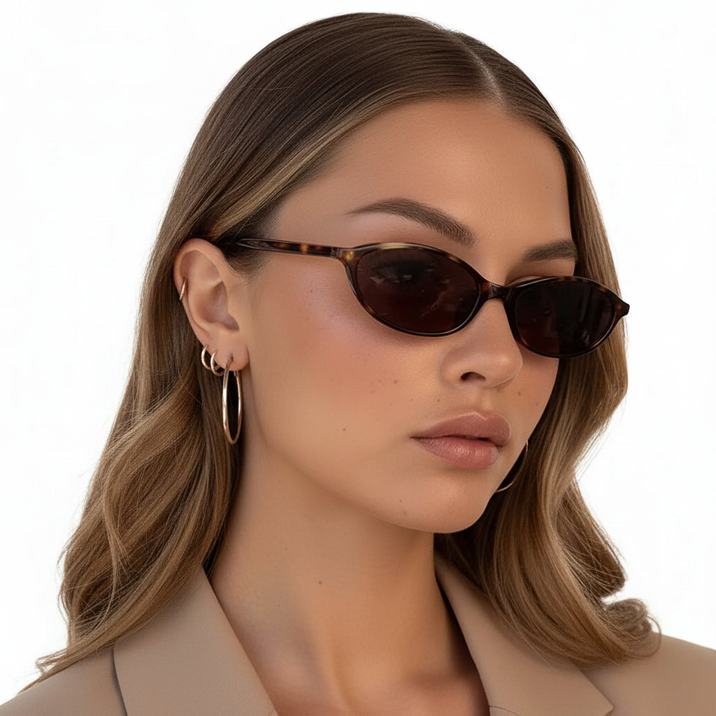 Óculos Paris — Elegância Vintage com Toque Fashion Moderno
Os Óculos Paris são o acessório perfeito para mulheres que amam unir sofisticação, personalidade e tendências atemporais. Com design oval pequeno e inspiração vintage, esse modelo traz um visual elegante e moderno que transforma qualquer produção com charme e autenticidade.
A armação preta em acabamento sofisticado combina perfeitamente com looks casuais chic, enquanto as lentes espelhadas adicionam um toque fashion contemporâneo cheio de atitude.