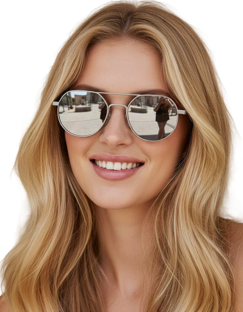 Óculos de Sol Melina — Elegância Moderna com Proteção Premium