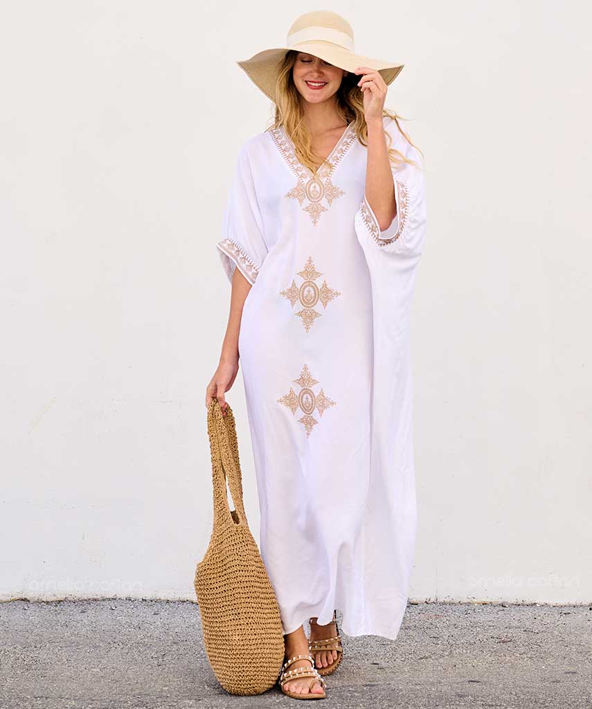 Kaftan Pérola | Gata Raposa™
