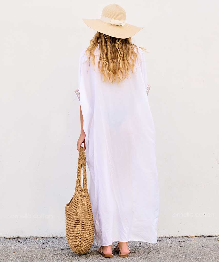 Kaftan Pérola | Gata Raposa™