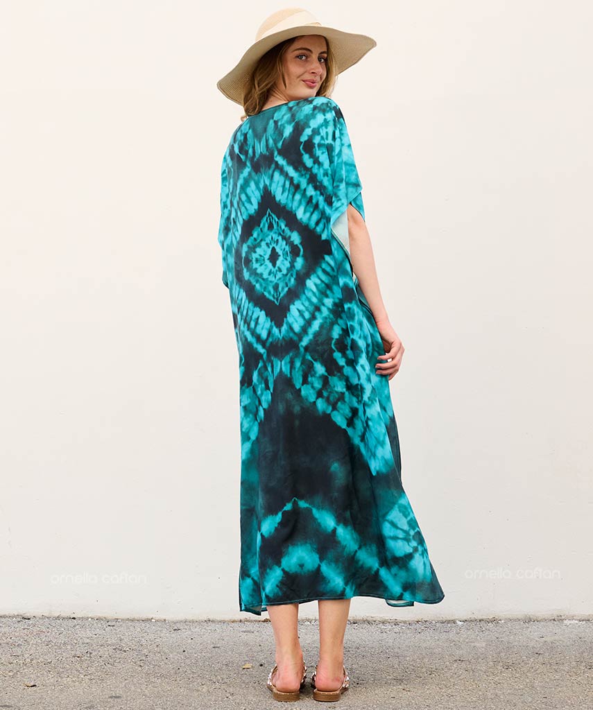 Kaftan Vibrações - Esmeralda | Gata Raposa™