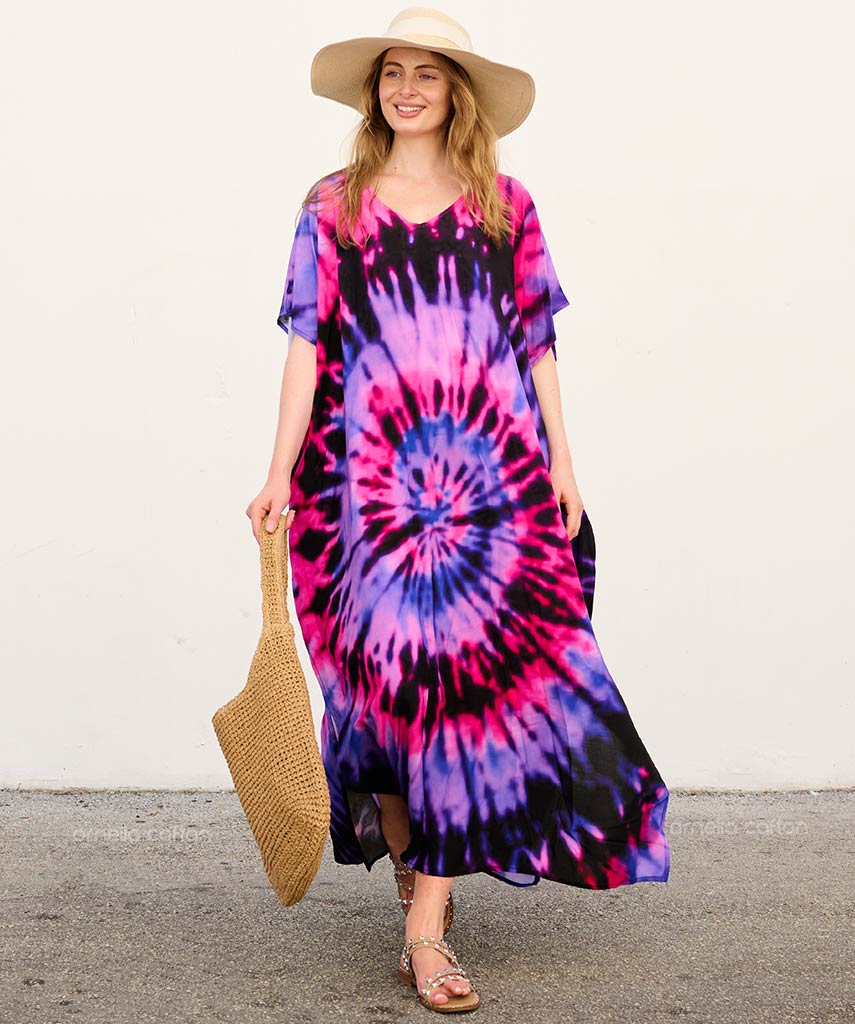 Kaftan Vibrações - Maré | Gata Raposa™
