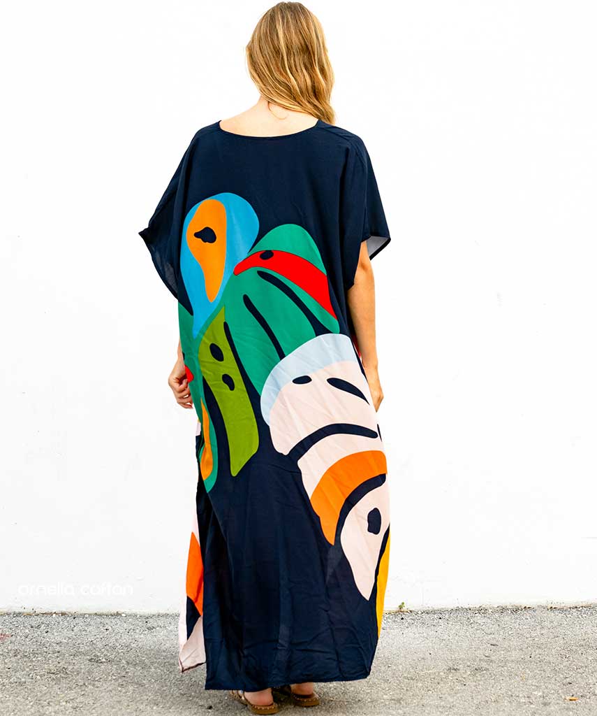 Kaftan Vibrações - Amazônia | Gata Raposa™