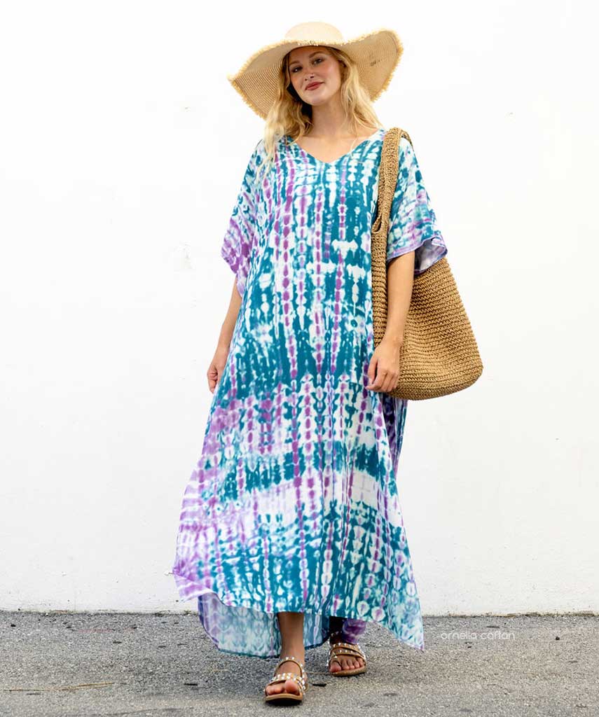 Kaftans Maví  – Azura | Gata Raposa™