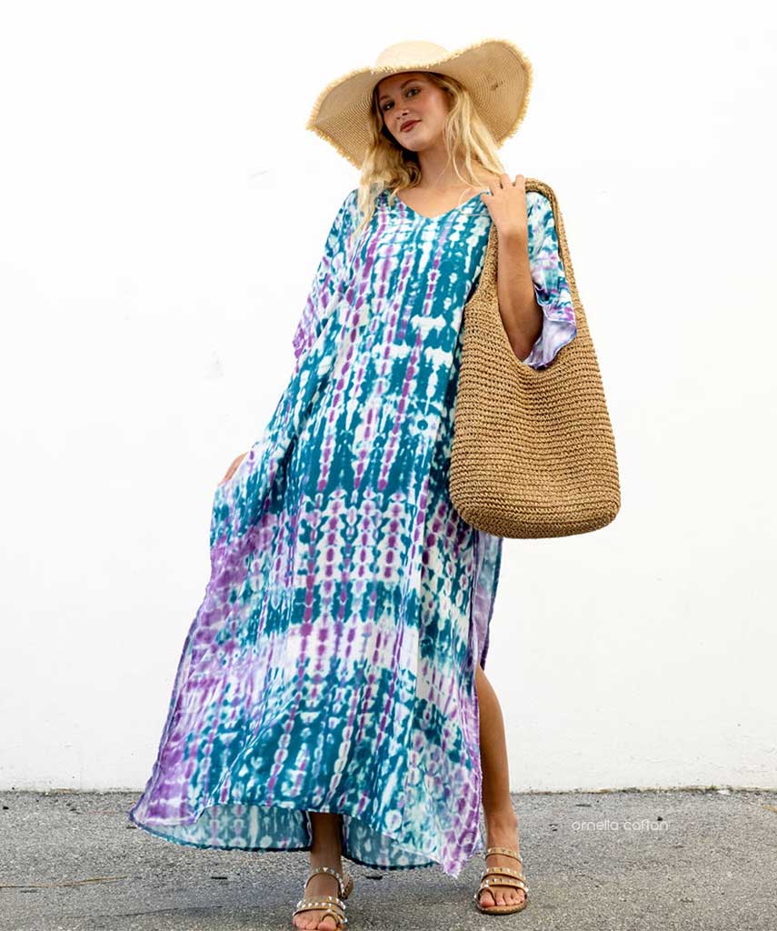Kaftans Maví  – Azura | Gata Raposa™