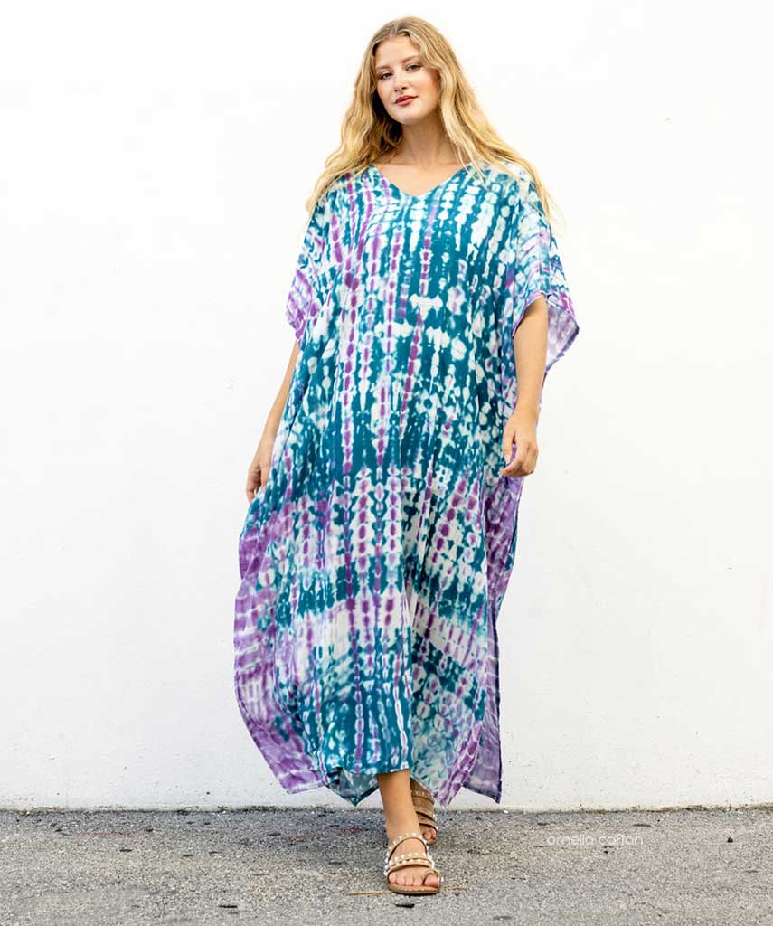 Kaftans Maví  – Azura | Gata Raposa™