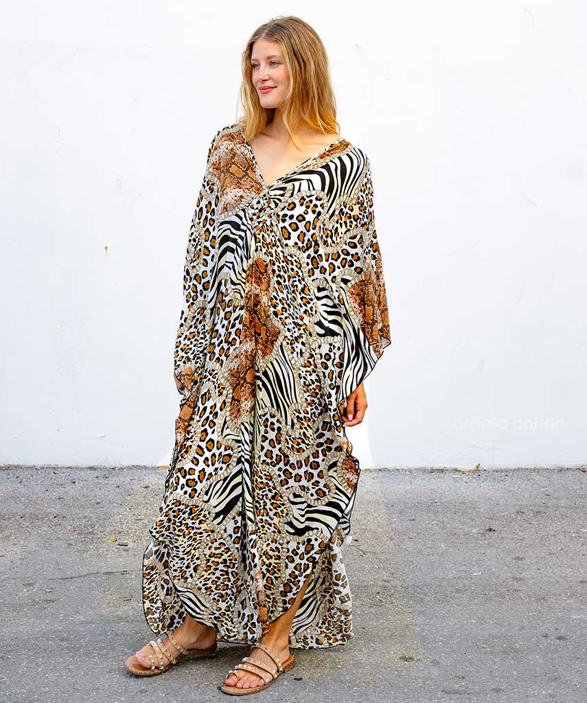 Kaftan Vibrações - Feral | Gata Raposa™