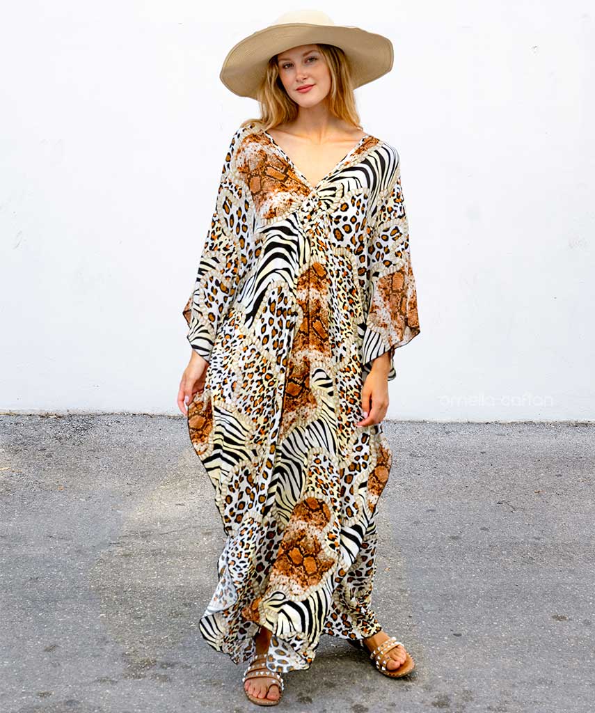Kaftan Vibrações - Feral | Gata Raposa™