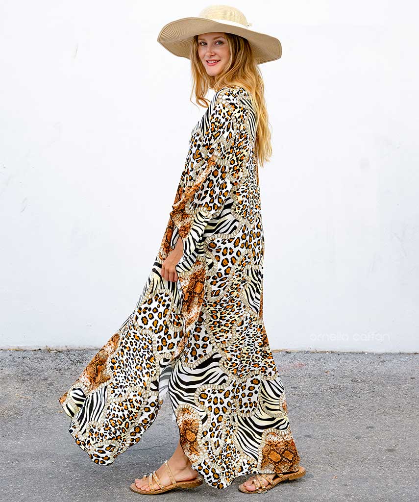 Kaftan Vibrações - Feral | Gata Raposa™