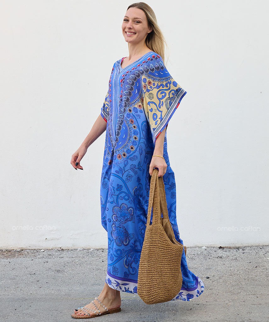 Kaftan Vibrações - Bali | Gata Raposa™
