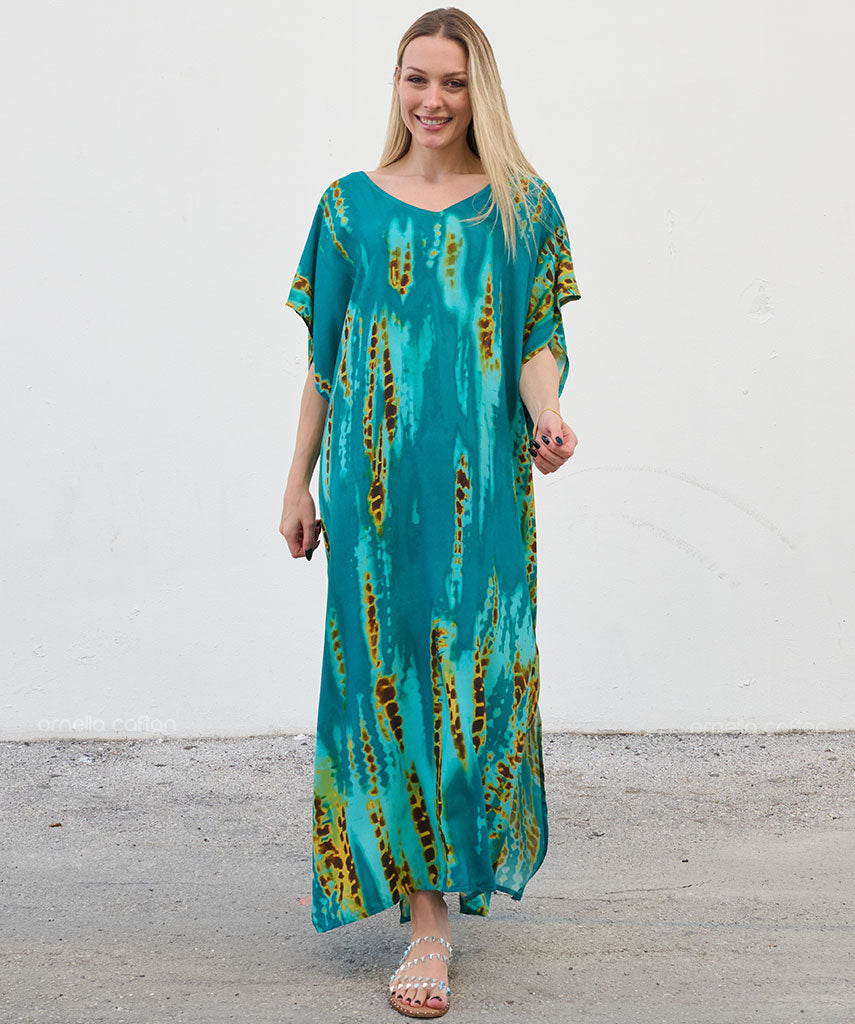 Kaftan Vibrações - Tropicália | Gata Raposa™