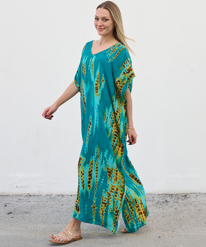 Kaftan Vibrações - Tropicália | Gata Raposa™