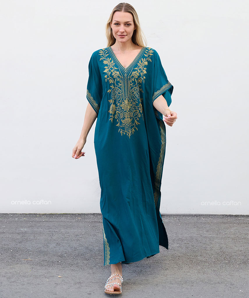 Kaftan Auge — Verde | Gata Raposa™