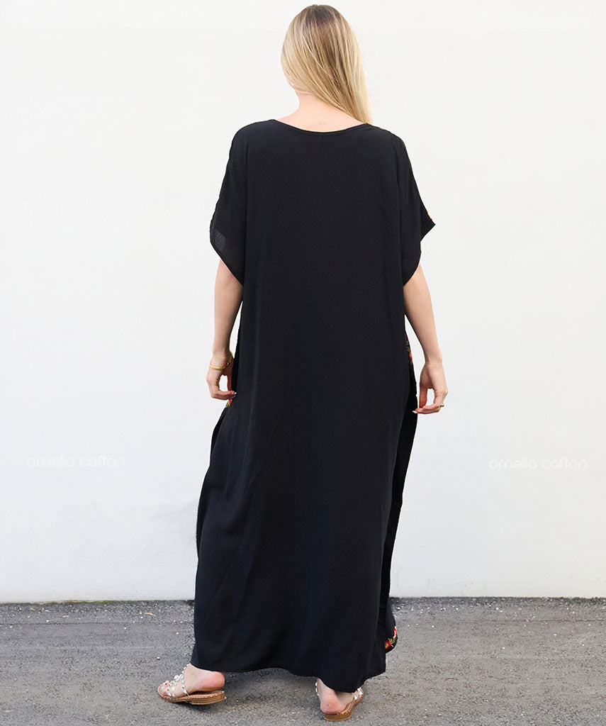 Kaftan Auge — Preto e Cores  | Gata Raposa™