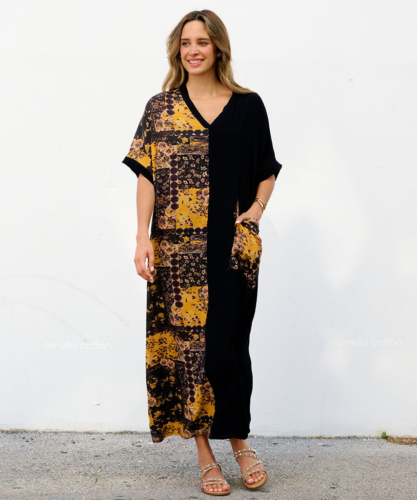 Vestido Kaftan Siena – Gata Raposa™