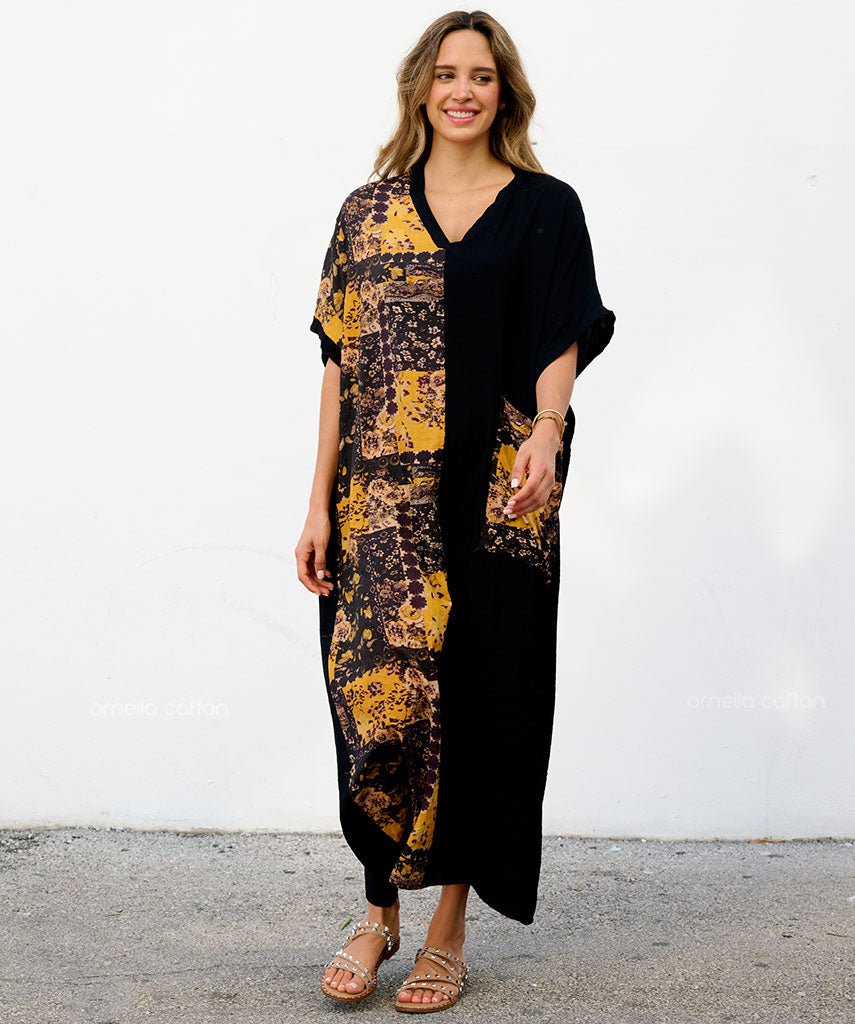 Vestido Kaftan Siena – Gata Raposa™