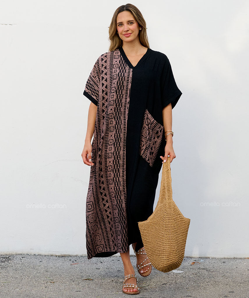 Vestido casual com um bolso - Gata Raposa™