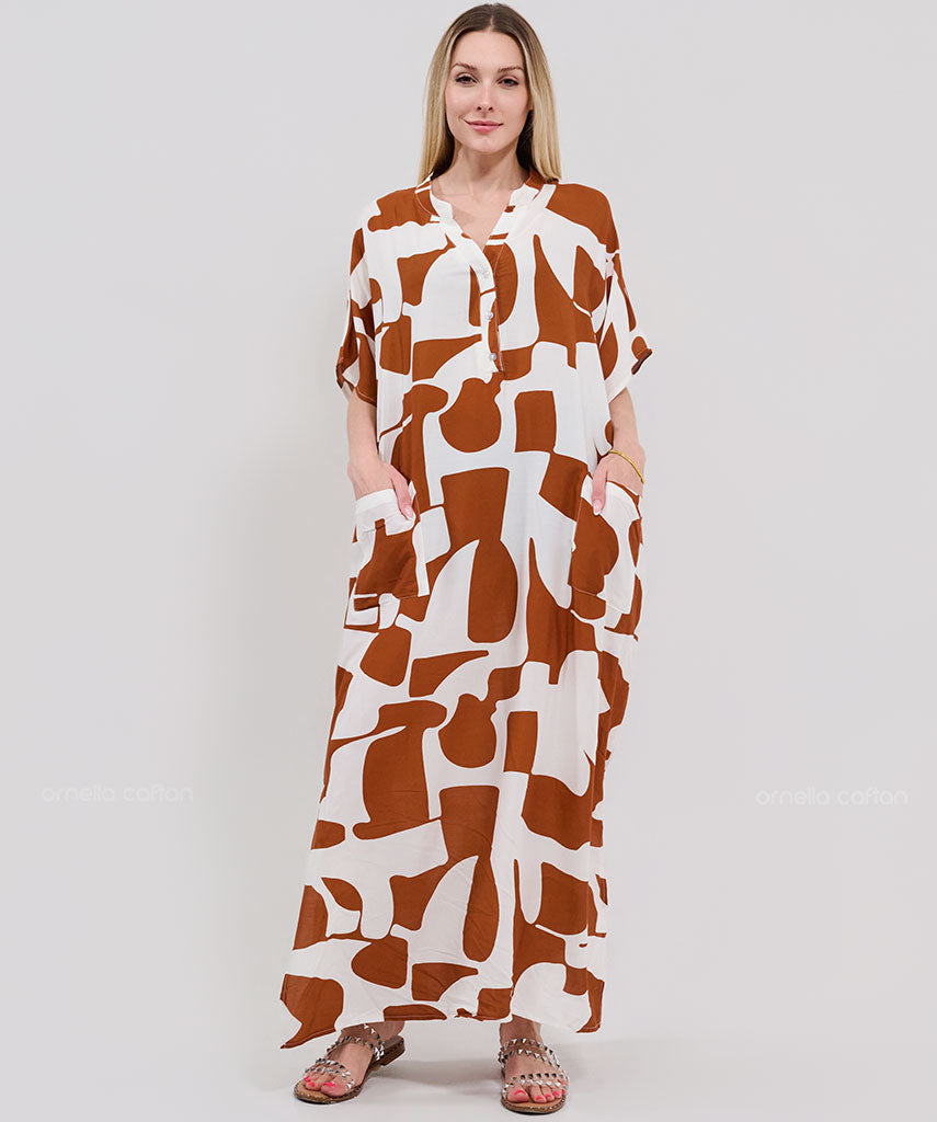 Kaftan Botânica — Sierra | Gata Raposa™