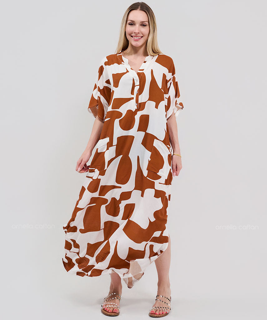 Kaftan Botânica — Sierra | Gata Raposa™